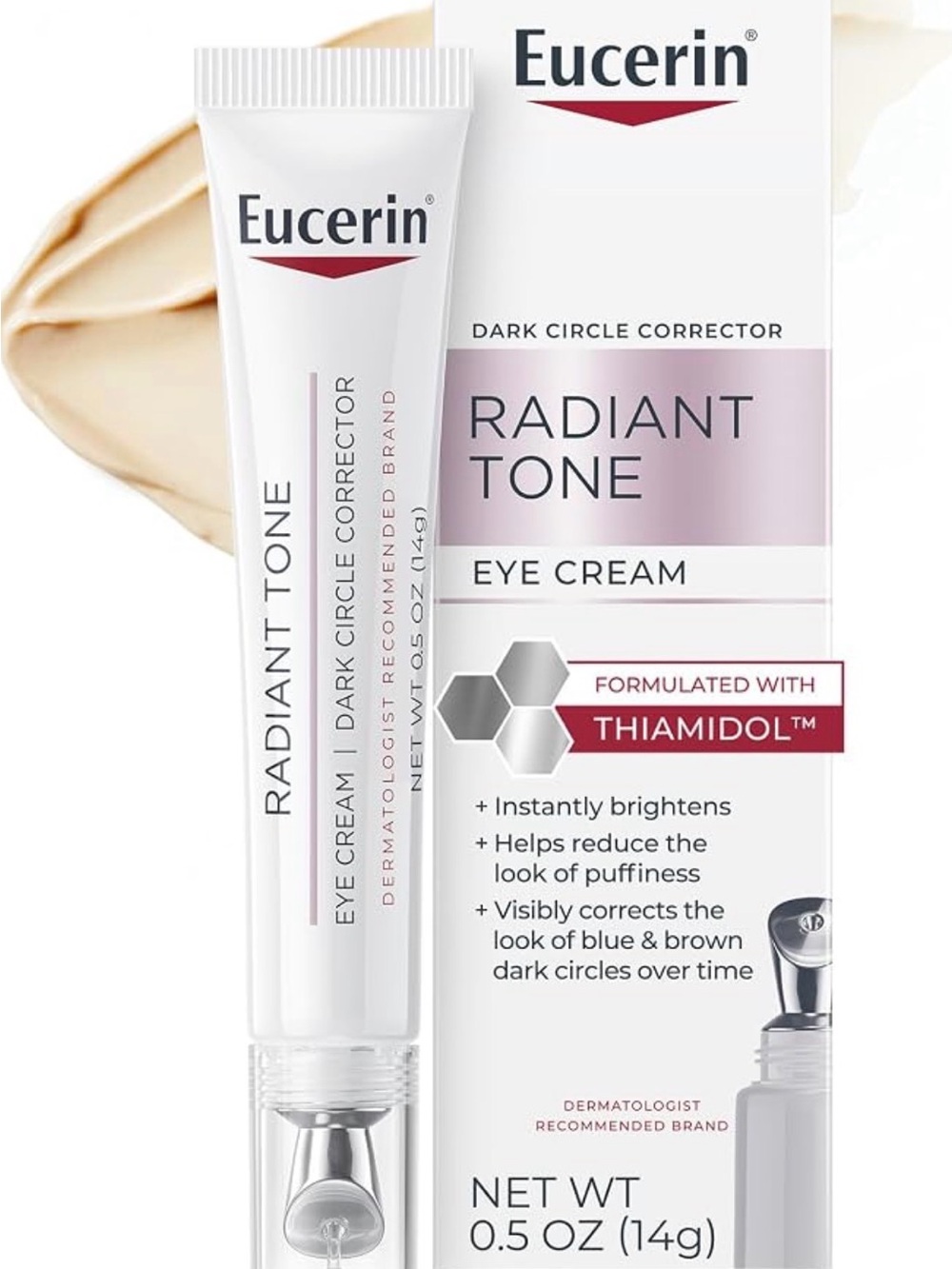 Radiant Tone Eye Cream | Light/Beige Brightening Eye Corrector